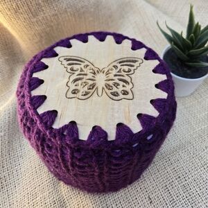 Toilet paper cover // Kintted Toilet Roll Cozy // Handmade